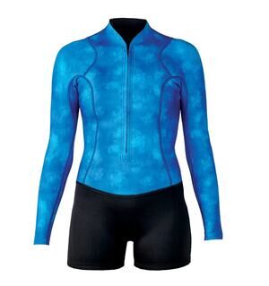 Xcel Women's Ocean Ramsey Axis Long Sleeve Front Zip Springsuit 2/1mm - Size 2